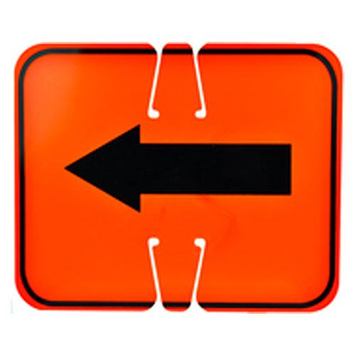 Cone Sign Arrow symbol reversible - Americas Industrial Supply