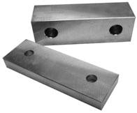 Machined Aluminum Vice Jaws - SBM - Part #  VJ-6A062512M - Americas Industrial Supply