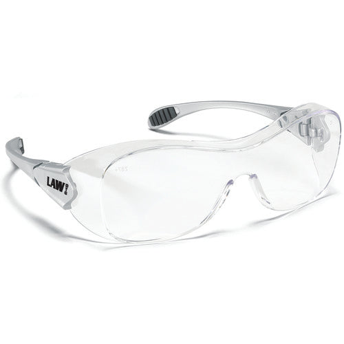 Safety Glasses - Clear Anti-Fog - Steel Color - OTG Style - Americas Industrial Supply