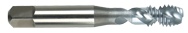 M12 x 1.75 Dia. - D6 - 3 FL - Powder Metal-CrN-Modified Bottom Spiral FL Tap - Americas Industrial Supply