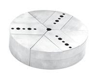 Round Chuck Jaws - Northfield Type Chucks - Chuck Size 8" inches - Part # RNF-8400S - Americas Industrial Supply
