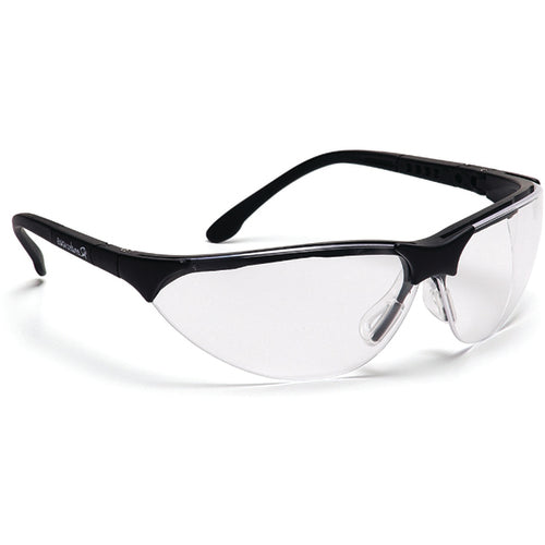 Safety Glasses - Clear, Anti-Fog Lens, Black Frame Rendezvous - Americas Industrial Supply