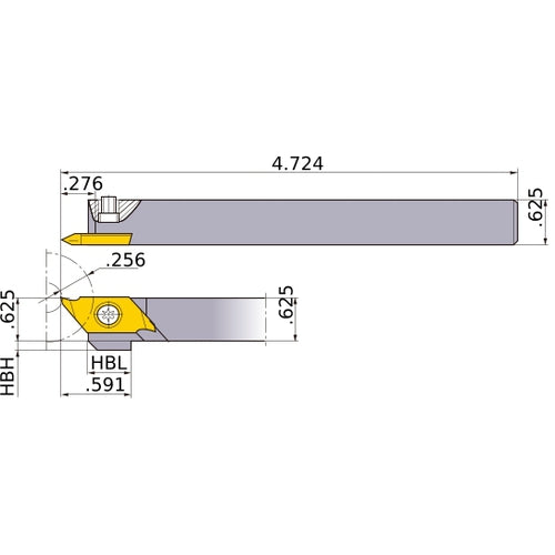 TTAHR-102 TURNING HOLDER