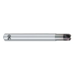 3/16'' Dia. - 2-1/4'' OAL - 1/16'' Radius - EXO Coated CBD - High Feed HP End Mill - 3 FL - Americas Industrial Supply