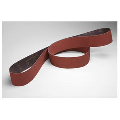 3M Cubitron ll Cloth Belt 947A 120+ X-weight 3-1/2″ × 15-1/2″ Fabri-lok Single-flex - Americas Industrial Supply