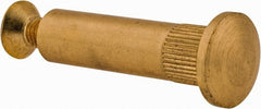 #10-32 Thread Screw & Barrel, Flat Head, Phillips Drive, Brass Tamper Resistant Security Sex Bolt & Binding Post