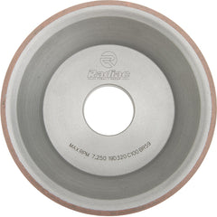 Tool & Cutting Grinding Wheel: 5" Dia, 1-3/4" Width, 1-1/4" Hole, 180 Grit, R Hardness, Type 11V9