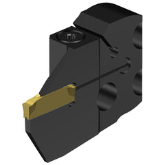 Modular Grooving Cutting Unit Heads; System Size: 32; Maximum Depth of Cut (Decimal Inch): 0.7087; Maximum Depth of Cut (mm): 18.00; Minimum Groove Width (Decimal Inch): 1.6181; Minimum Groove Width (mm): 41.10; Maximum Groove Width (Decimal Inch): 1.6181
