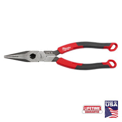 Long Nose Pliers; Pliers Type: Long Nose Pliers; Type: Long nose; Jaw Texture: Crosshatch; Jaw Length (Inch): 2-3/4; Jaw Length (Decimal Inch): 2.7500; Jaw Width (Inch): 1/2