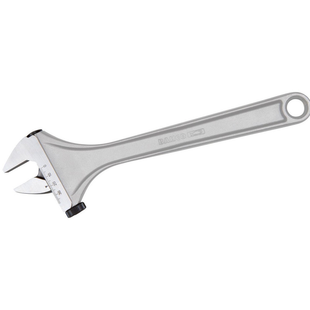 Adjustable Wrench: 6" OAL, 3/4" Jaw Capacity