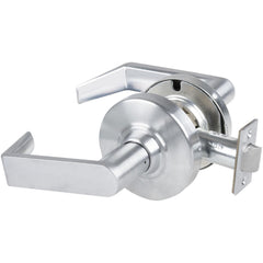 Lever Locksets; Lockset Type: Storeroom; Key Type: Keyed Different; Back Set: 2-3/4; Cylinder Type: Conventional; Material: Metal; Door Thickness: 1-5/8