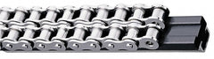 Belt & Chain Guides; Type: Double Chain Guide; Guide Type: Double Chain Guide; Mount: C9; Guide Height: 0.79 mm; 0.79 in; Guide Material: UHMW PE; Overall Length: 10 cm; 10 yd; 10 ft; 10 mm; 10 m; 10 in; Channel Material: Stainless Steel; Guide Width: 1.7