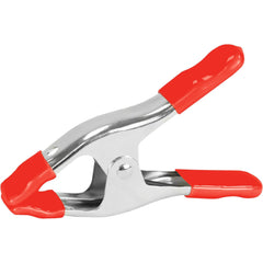 Spring Clamps; Jaw Opening Capacity (mm): 1.93 in; Jaw Opening Capacity (Inch): 1.93 in; Throat Depth: 2.2 in; Overall Length: 6.50; Throat Depth (Decimal Inch): 2.2 in; Throat Depth (mm): 2.2 in; Clamping Pressure: 81; Overall Length (Inch): 6.50