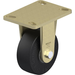 Top Plate Casters; Mount Type: Plate; Number of Wheels: 1.000; Wheel Diameter (Inch): 8; Wheel Material: Polyurethane; Wheel Width (Inch): 2; Wheel Color: Green