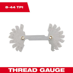 Screw Pitch Gages; Measurement Type: SAE; Threads per Inch Range: 8