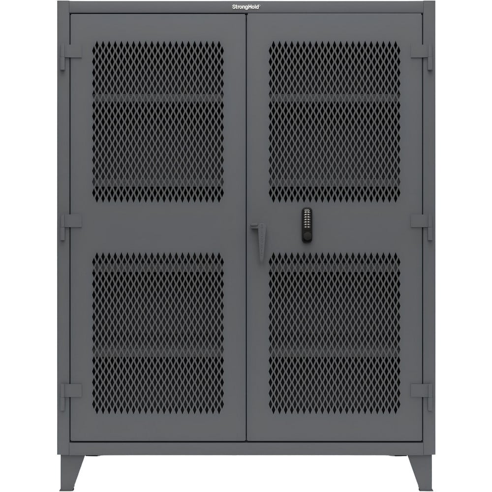 Steel Visible Cabinet: 60" Wide, 24" Deep, 78" High