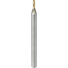 Micro Drill Bit: 1.60 mm Dia, (0.0630"), 141 deg, Solid Carbide