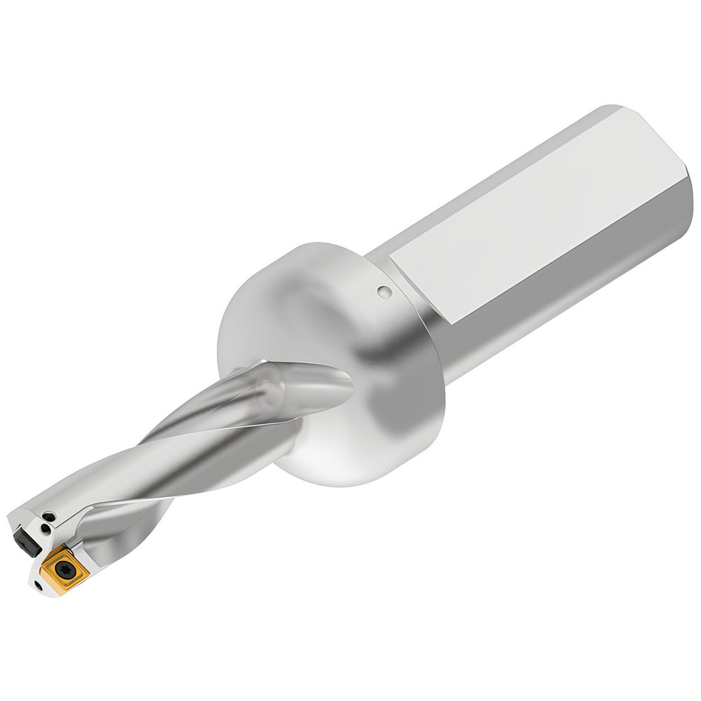 Indexable Insert Drill: DFPR0906R3WB100, 24.01 mm Max Dia, 69.04 mm Max Depth, 3xD, 25.40 mm Shank Dia