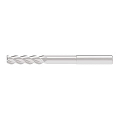 Corner Radius End Mill: 8.00 mm Dia, 33.00 mm LOC, 0.30 mm Radius, 3 Flute, Solid Carbide