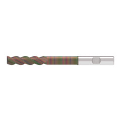 Corner Radius End Mill: 10.00 mm Dia, 41.00 mm LOC, 3.00 mm Radius, 3 Flute, Solid Carbide