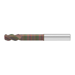 Corner Radius End Mill: 12.00 mm Dia, 31.00 mm LOC, 0.30 mm Radius, 3 Flute, Solid Carbide