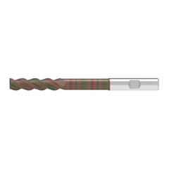 Corner Chamfer End Mill: 12.50 mm Dia, 57.00 mm LOC, 3 Flute, 0.20 mm Chamfer Width, Solid Carbide