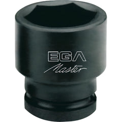 Impact Socket: 3/4" Drive, 2-1/16" Socket, Hex Drive