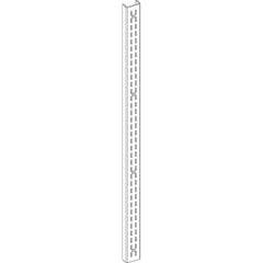 Cabinet Components & Accessories; Accessory Type: Wall Stancion; For Use With: Wall Shelving; Overall Depth: 0.5 in; Overall Height: 60 in; Material: Resin; Color: Black