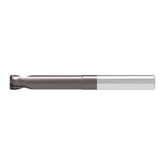 Corner Radius End Mill: 5.00 mm Dia, 3.00 mm LOC, 1.00 mm Radius, 2 Flute, Solid Carbide