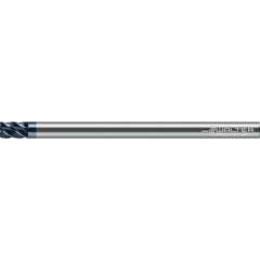 Square End Mill: 3/8" Dia, 1-3/4" LOC, 5 Flute, Solid Carbide
