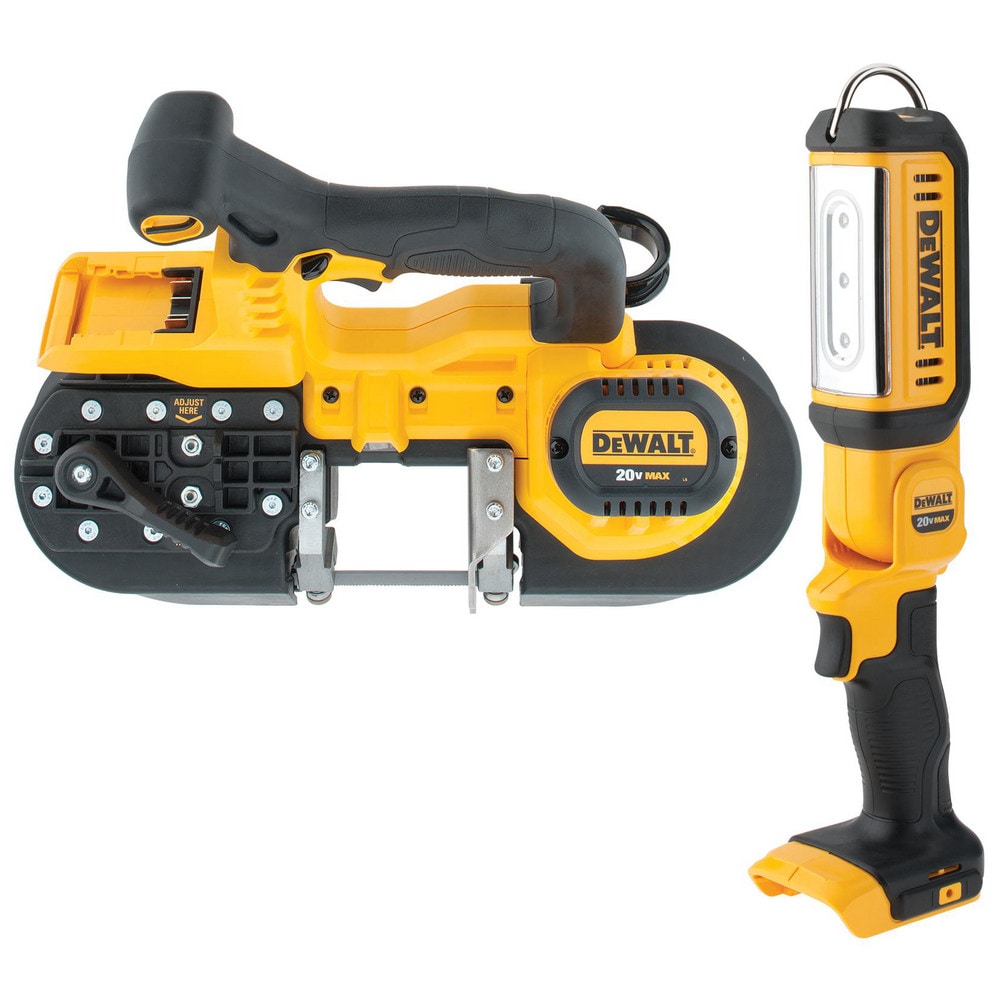 Cordless Portable Bandsaws; Voltage: 20.00; Maximum Depth of Cut (Decimal Inch): 2-1/2; Low Speed (SFPM): 740; Cutting Capacity - Round: 2-1/2; Cutting Capacity