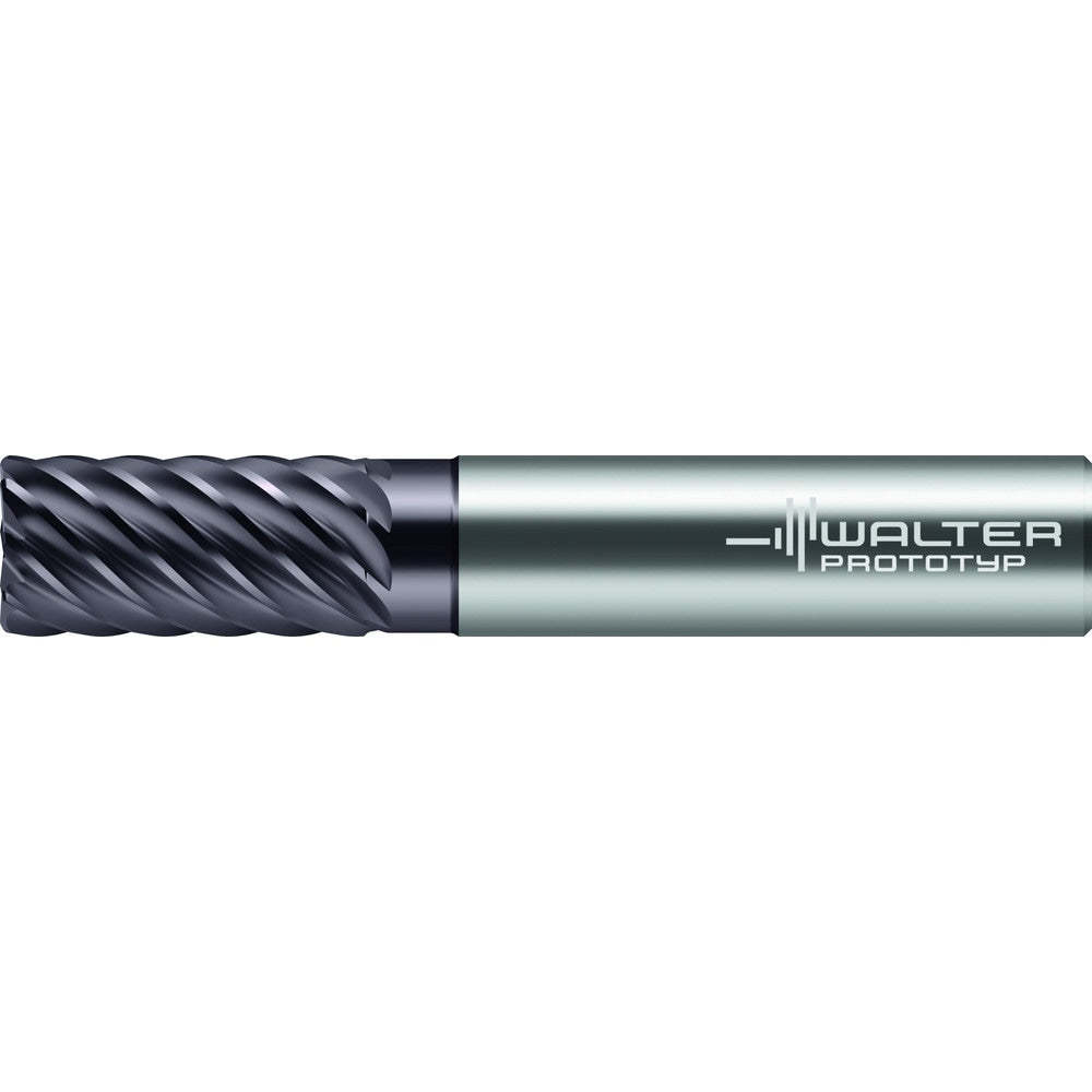 Square End Mill: 3/4" Dia, 1-3/4" LOC, 9 Flute, Solid Carbide