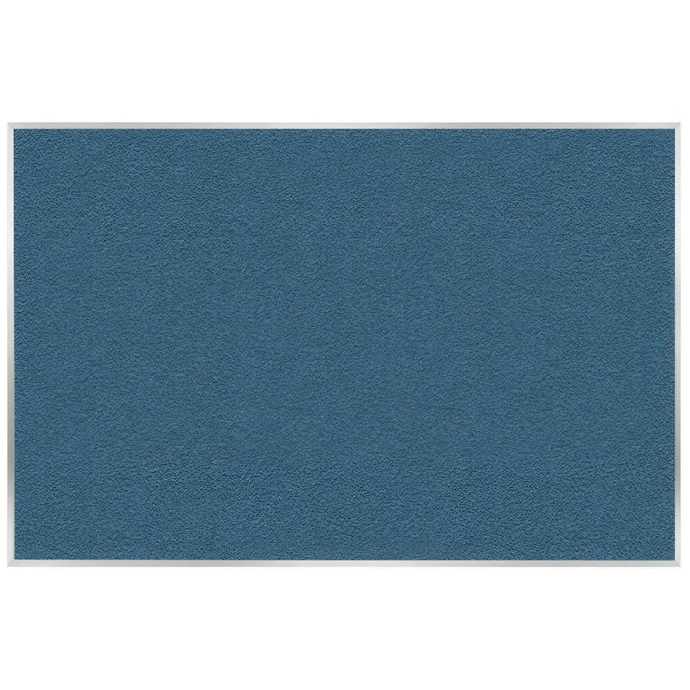 Cork Bulletin Boards; Bulletin Board Type: Tack; Board Color: Ocean; Board Material: Vinyl; Width (Inch): 72; Height (Inch): 48; Frame Material: Aluminum; Frame Color: Silver
