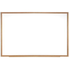 Whiteboards & Magnetic Dry Erase Boards; Board Material: Porcelain; Frame Material: Wood; Height (Inch): 48; Width (Inch): 84; Magnetic: Yes; Erasure Type: Dry; Reversible: No