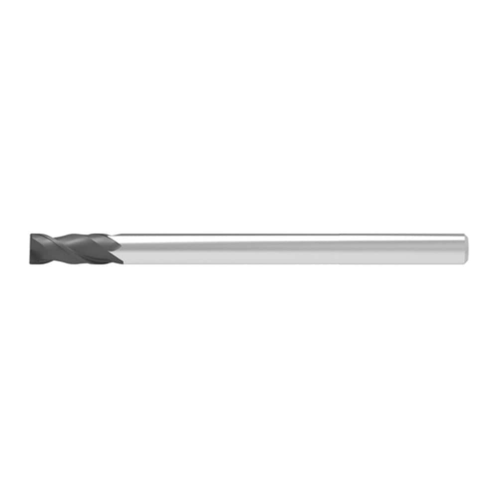 Corner Chamfer End Mill: 6.00 mm Dia, 20.00 mm LOC, 2 Flute, 0.12 mm Chamfer Width, Solid Carbide