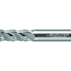 Corner Radius End Mill: 3/16" Dia, 5/8" LOC, 0.0225" Radius, 4 Flute, Solid Carbide