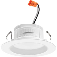 Downlights; Overall Width/Diameter (Decimal Inch): 5 in; Ceiling Type: Recessed Ceiling; Housing Type: Retrofit; Nominal Aperture Size: 5.56 in; Lumens: 625; Insulation Contact Rating: IC Rated; Lamp Type: LED; Wattage: 7.200; Dimmable: Yes