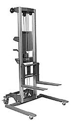 400 Lbs. Load Capacity, 96-1/4 Inch Lift Height, Straddle Base Manually Operated Lift