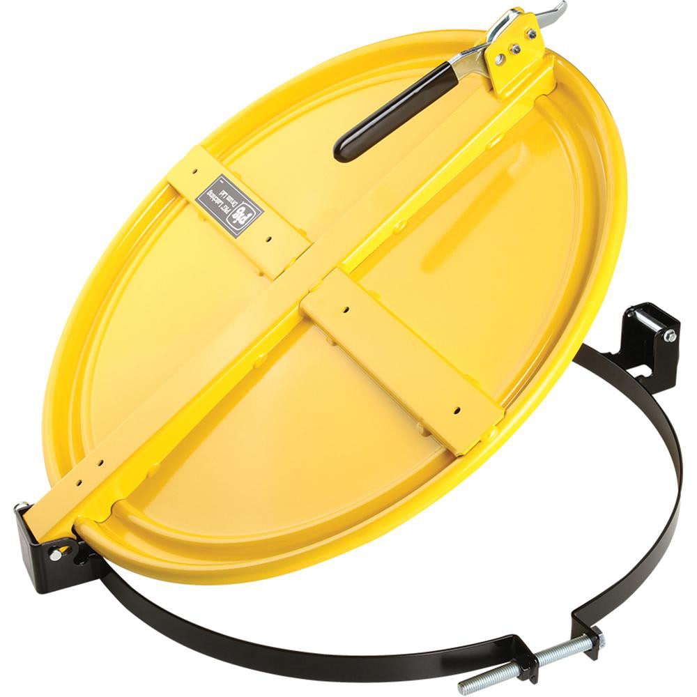 Drum Covers, Liners & Sheets; Compatible Drum Capacity (Gal): 55.00; Type: Lid with Gasket; Material: Powder Coated Steel