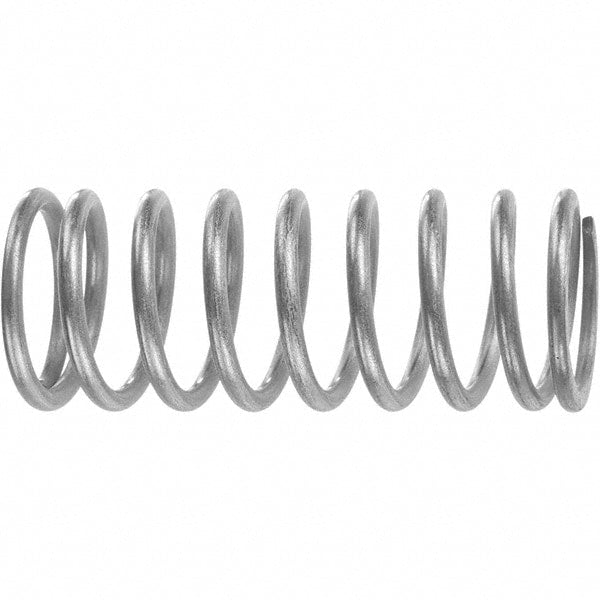 Precision Compression Spring: 1" OD, 6" Free Length