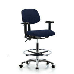 Task Chair Task Chair: Olefin, 36" Seat Height, Navy Blue