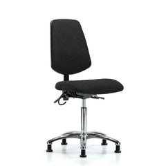 ESD Task Chair: Conductive Cloth, 29" Seat Height, Black