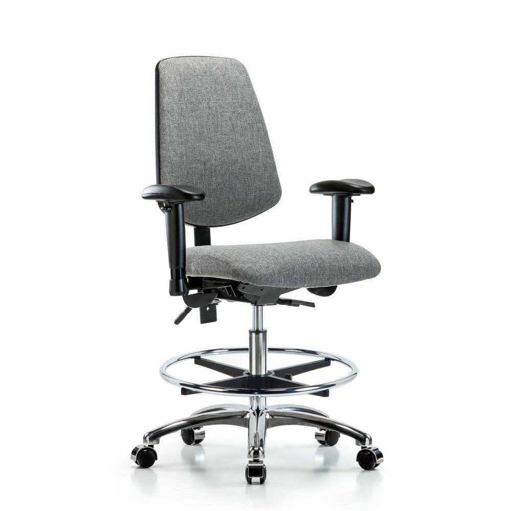 Task Chair Task Chair: Olefin, 28-1/4" Seat Height, Gray