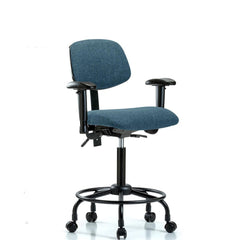 Task Chair Task Chair: Olefin, 33" Seat Height, Blue