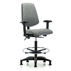 Task Chair Task Chair: Olefin, 34-1/2" Seat Height, Gray