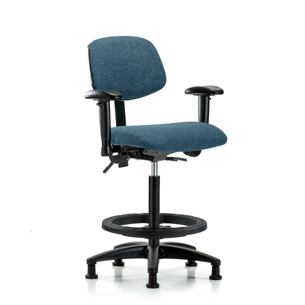 Task Chair Task Chair: Olefin, 34-1/2" Seat Height, Blue