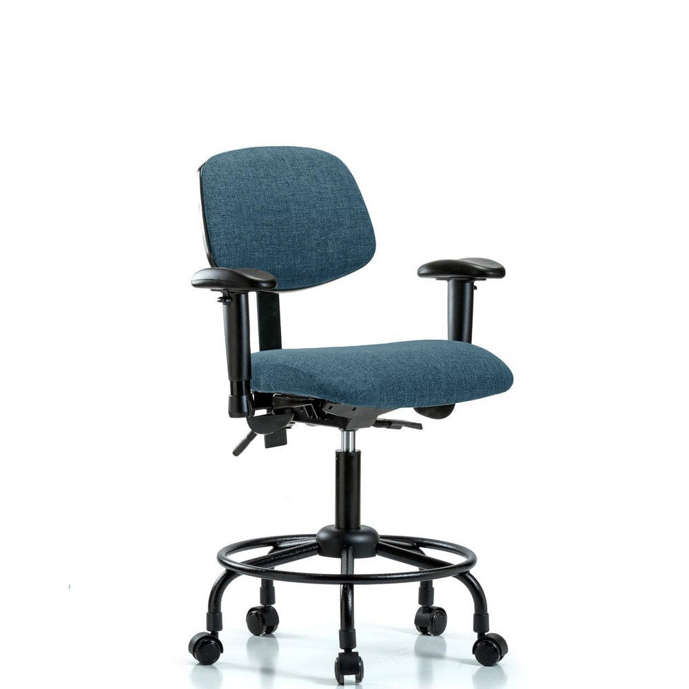 Task Chair Task Chair: Olefin, 27-3/4" Seat Height, Blue