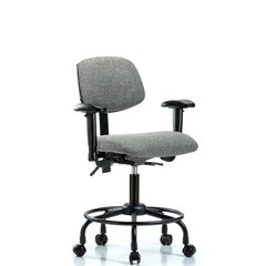 Task Chair Task Chair: Olefin, 27-3/4" Seat Height, Gray