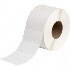 Label Maker Label: White, Paper, 3,000 per Roll