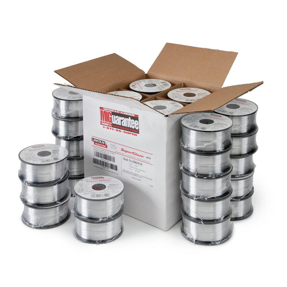 MIG Solid Welding Wire: 0.047" Dia, Aluminum